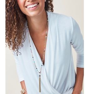 Stella & Dot Gitane Tassel Necklace